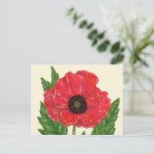 Carte postale Red Poppy (Debout devant)