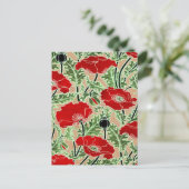 Carte Postale Red Poppy (Debout devant)