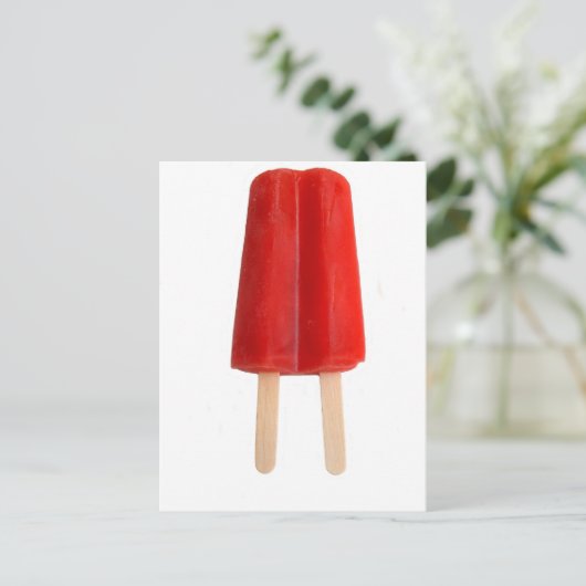 Carte Postale Red Popsicle (Debout devant)