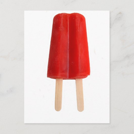 Carte Postale Red Popsicle (Devant)