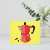 Carte Postale Red Rainbow Espresso (Debout devant)