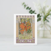 Carte Postale Red Rider par Ivan Bilibin (Debout devant)