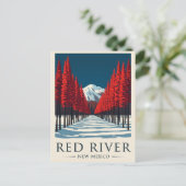 Carte Postale Red River New Mexico Vintage Travel (Debout devant)