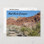 Carte postale Red Rock (Devant / Derrière)