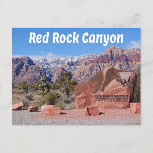 Carte Postale Red Rock Canyon Las Vegas Nevada États-Unis États-