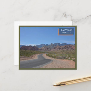 Carte Postale Red Rock Canyon Nature Las Vegas Nevada Desert