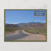 Carte Postale Red Rock Canyon Nature Las Vegas Nevada Desert (Devant)