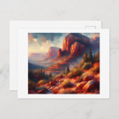 Carte Postale Red Rock Sedona, (Devant / Derrière)