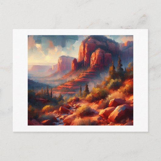 Carte Postale Red Rock Sedona, (Devant)