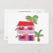 Carte postale Red Roof House (Devant / Derrière)