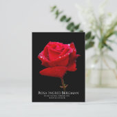 Carte Postale Red Rose (Debout devant)