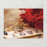 Carte postale Red Rose Ring