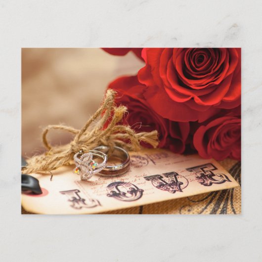 Carte postale Red Rose Ring (Devant)