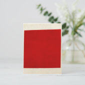 Carte Postale Red square by Kazimir Malevich (Debout devant)