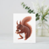 Carte postale Red Squirel (Debout devant)