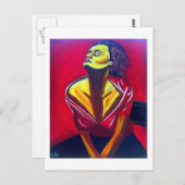 Carte Postale Red Sunshine (Devant / Derrière)