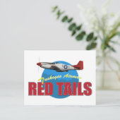 Carte Postale Red Tails Tuskegee Airmen (Debout devant)
