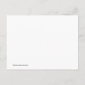 Carte Postale Red Tassel Photo Graduation Party Invitation 2012 (Dos)