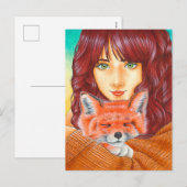 carte postale "Red Velvet" (Devant / Derrière)