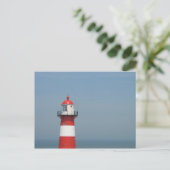 Carte postale Red White Lighthouse (Debout devant)