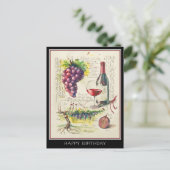 Carte postale Red Wine (Debout devant)