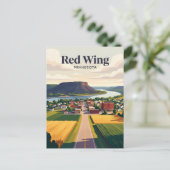 Carte Postale Red Wing USA (Debout devant)