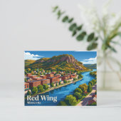 Carte Postale Red Wing USA (Debout devant)