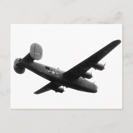 Carte Postale RedBallExpress Carpetbagger B-24 Liberator (Devant)