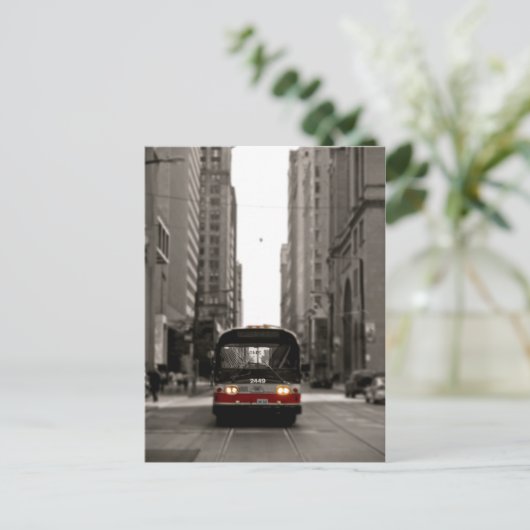 Carte Postale redbus (Debout devant)