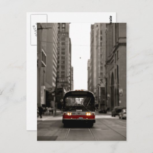 Carte Postale redbus (Devant / Derrière)