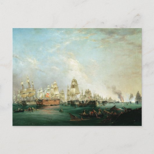 Carte Postale reddition du 'Santissima Trinidad à (Devant)