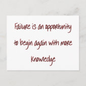 Carte Postale Redémarrer (Devant)