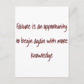 Carte Postale Redémarrer (Devant)