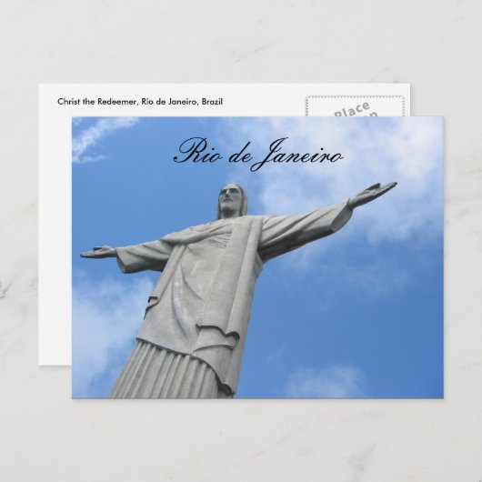 Carte Postale rédempteur (Devant / Derrière)