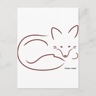 Carte Postale RedFox