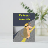 Carte postale Redneck Armadillo (Debout devant)