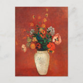 Carte Postale Redon - Bouquet dans un vase chinois (Devant)