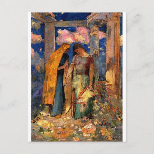 Carte Postale Redon - Conversation mystique (Devant)