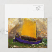 Carte Postale Redon - Le mystérieux Bateau (Devant / Derrière)