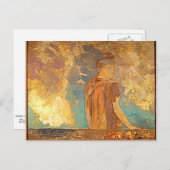 Carte Postale Redon - Le Regard (Devant / Derrière)