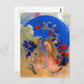 Carte Postale Redon - Profil sous une arche (Devant / Derrière)
