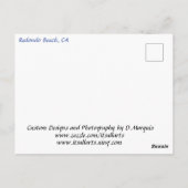 CARTE POSTALE REDONDO BEACH #4 (Dos)