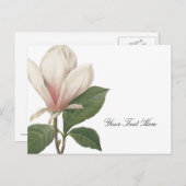 Carte Postale Redoute Magnolia (Devant / Derrière)