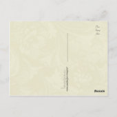 Carte postale Redoute Red Camellia Botanique (Dos)