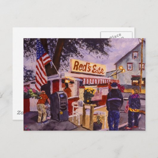 Carte Postale Red's Eats Lobster Shack (Devant / Derrière)