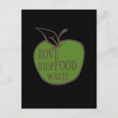 Carte Postale Réduire le recyclage des déchets alimentaires écol (Devant)
