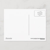 Carte Postale Réduisez votre empreinte de pas de carbone (Dos)