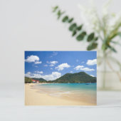 Carte Postale Reduit Beach, Rodney Bay, Sainte-Lucie (Debout devant)