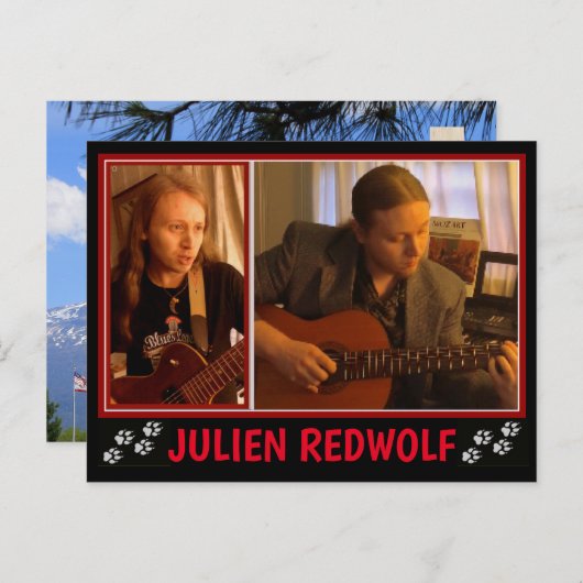 CARTE POSTALE REDWOLF 2 (Devant / Derrière)