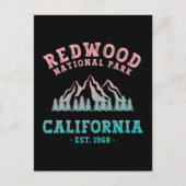 Carte Postale Redwood National Park California Gradient (Devant)